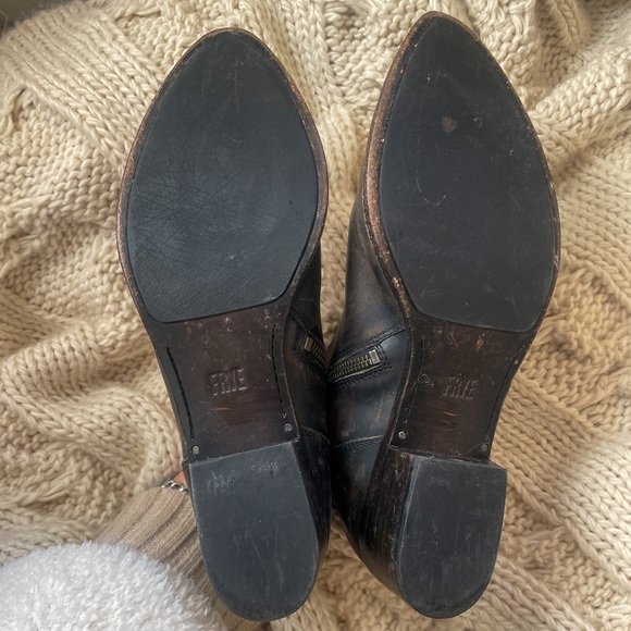 Frye Leather Ray Buckle Booties size 9 - Picture 6 of 6